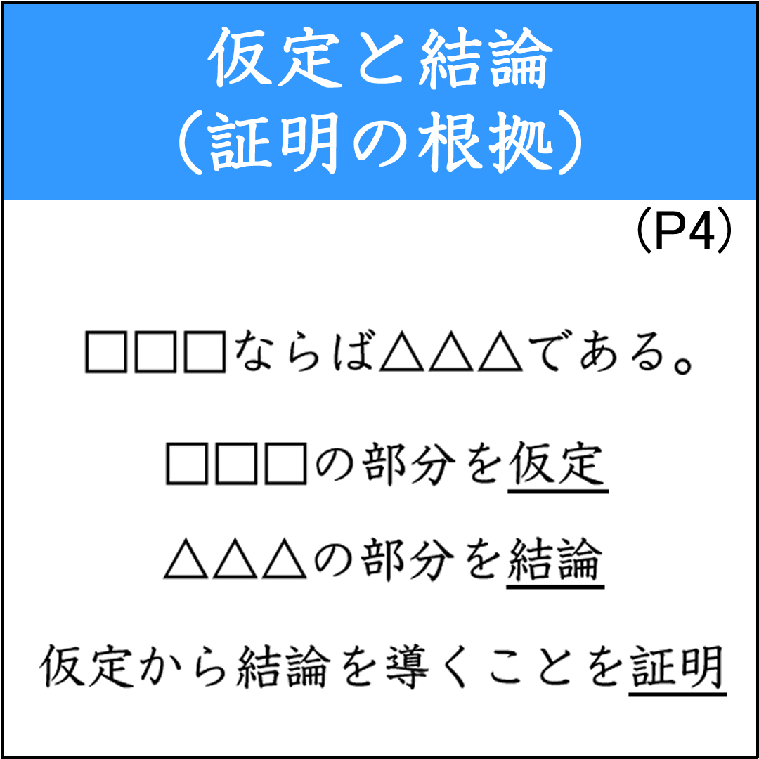 証明の根拠として使う図形の性質を問う問題