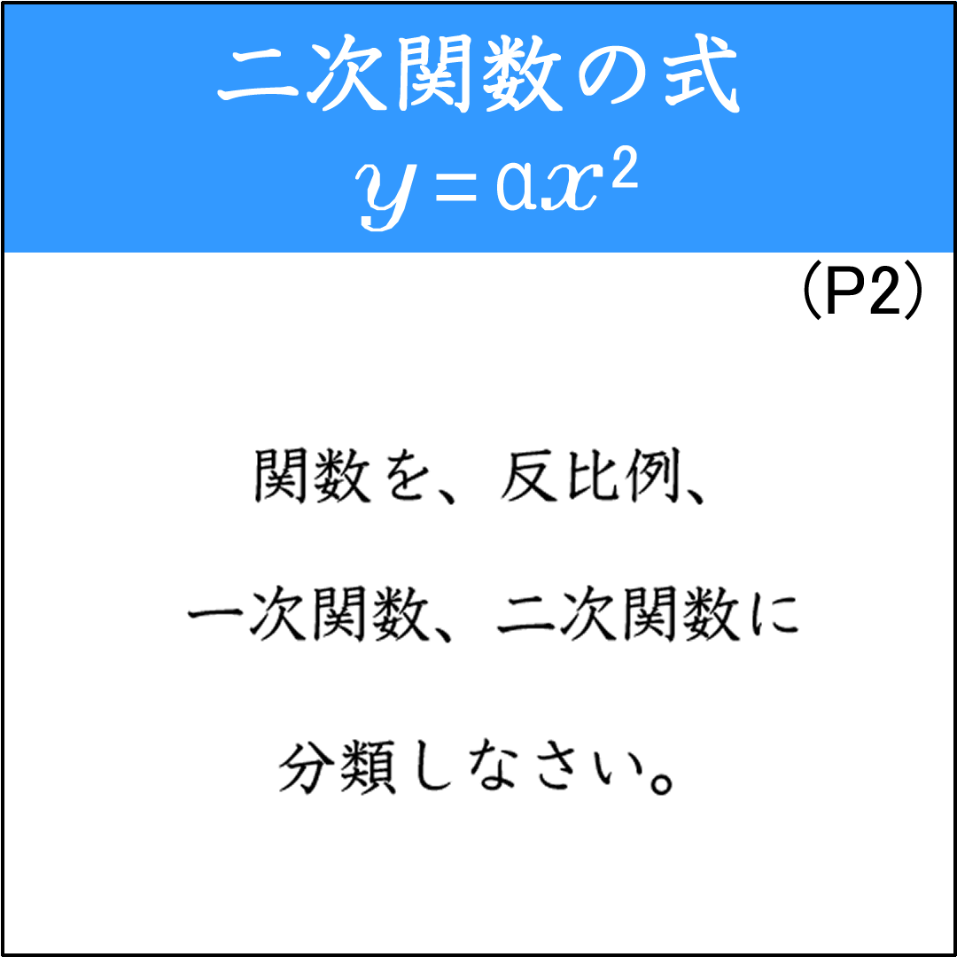 y=ax²でxの値をn倍にしたとき、yが何倍になるかを考える問題